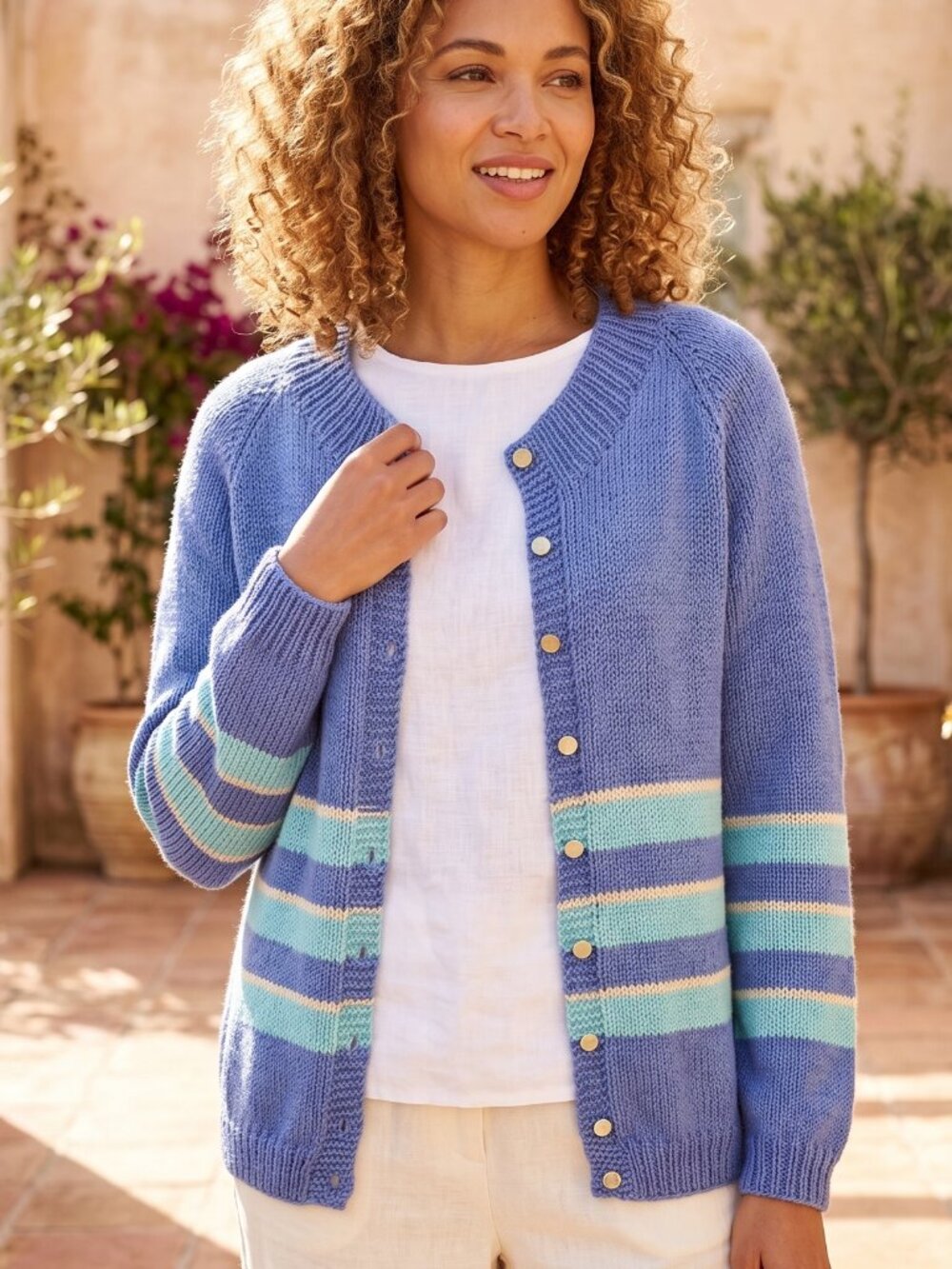 HAND MADE KNIT CARDGAN PTP